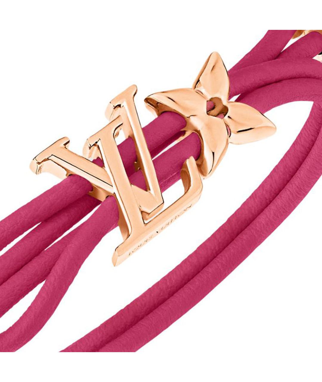 LOUIS VUITTON Розовый браслет, фото 3