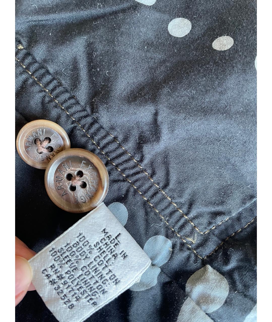 ARMANI EXCHANGE Синий деним пиджак, фото 5