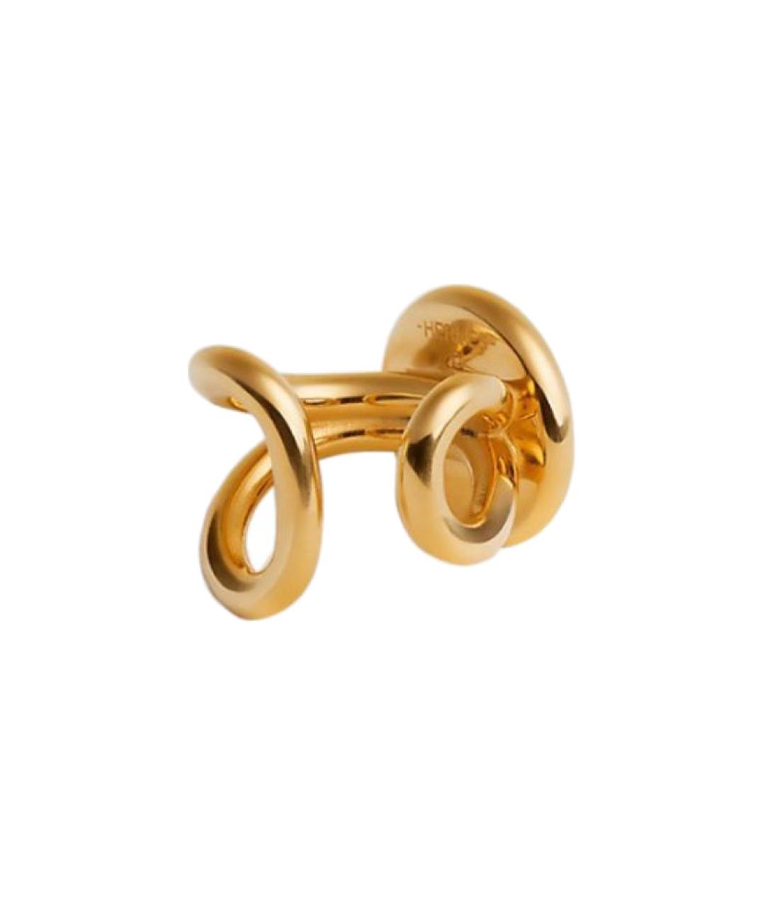 HERMES Черные серьги, фото 2