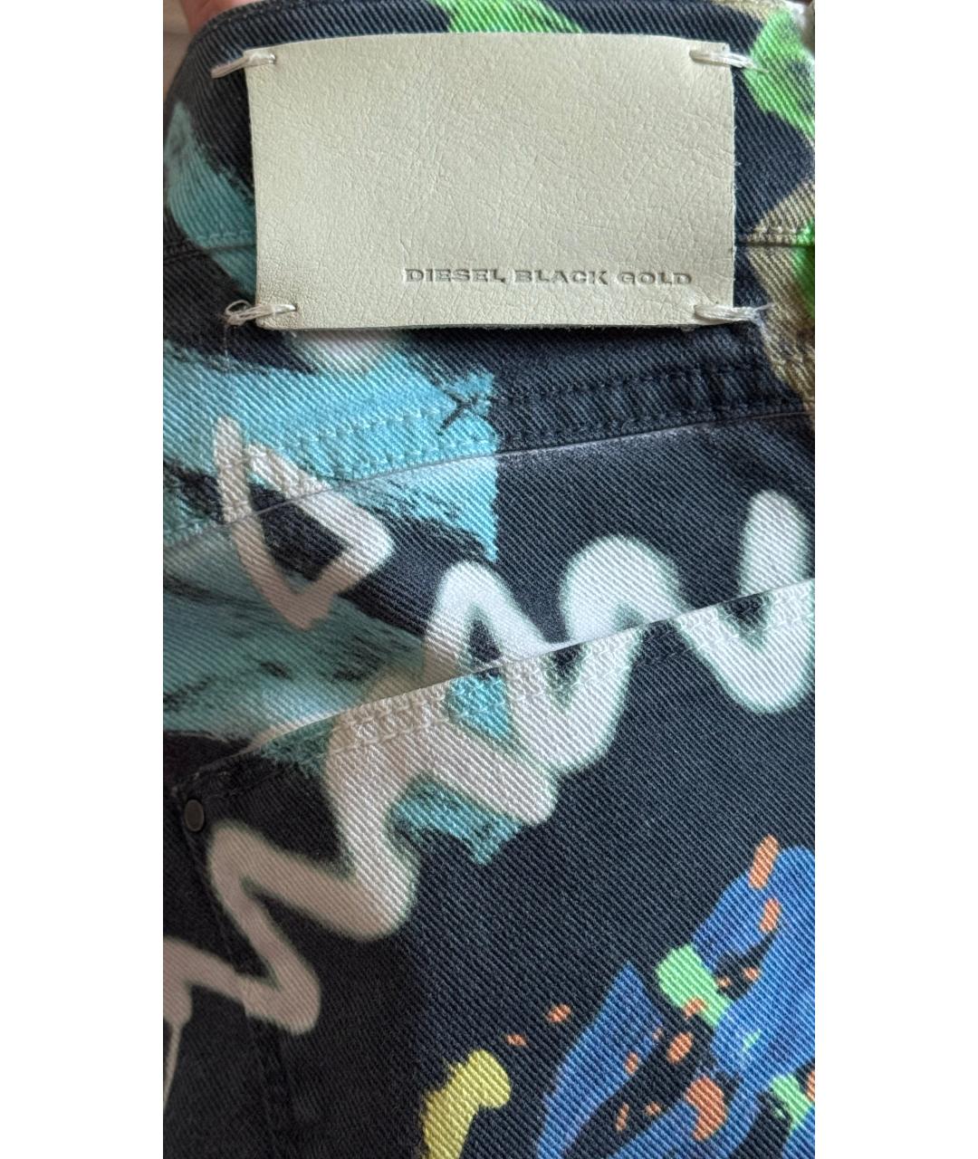 DIESEL BLACK GOLD Хлопко-лиоцелловые джинсы слим, фото 5