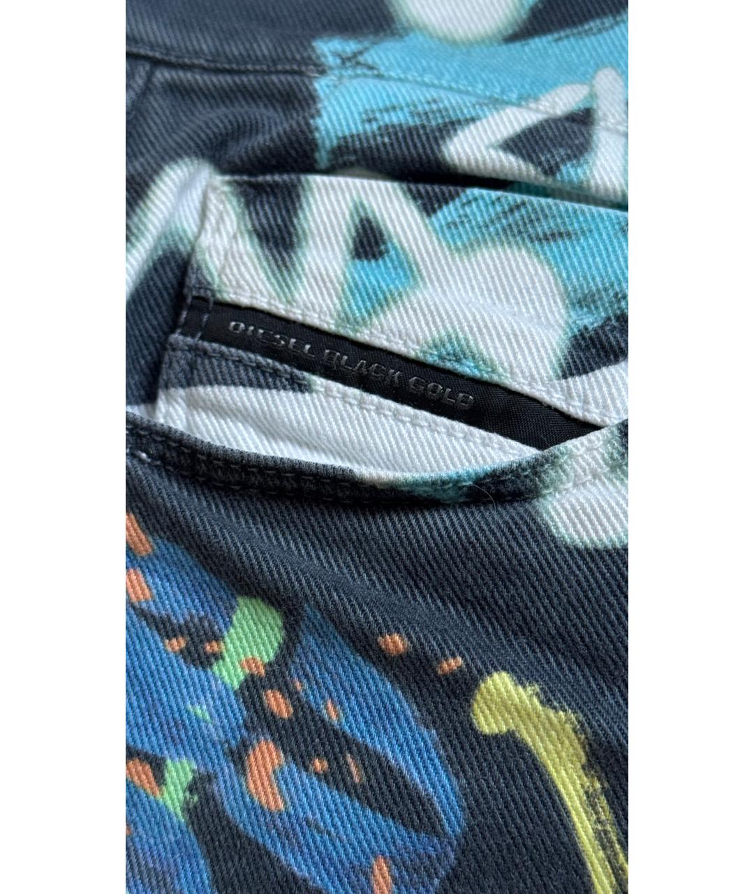 DIESEL BLACK GOLD Хлопко-лиоцелловые джинсы слим, фото 4