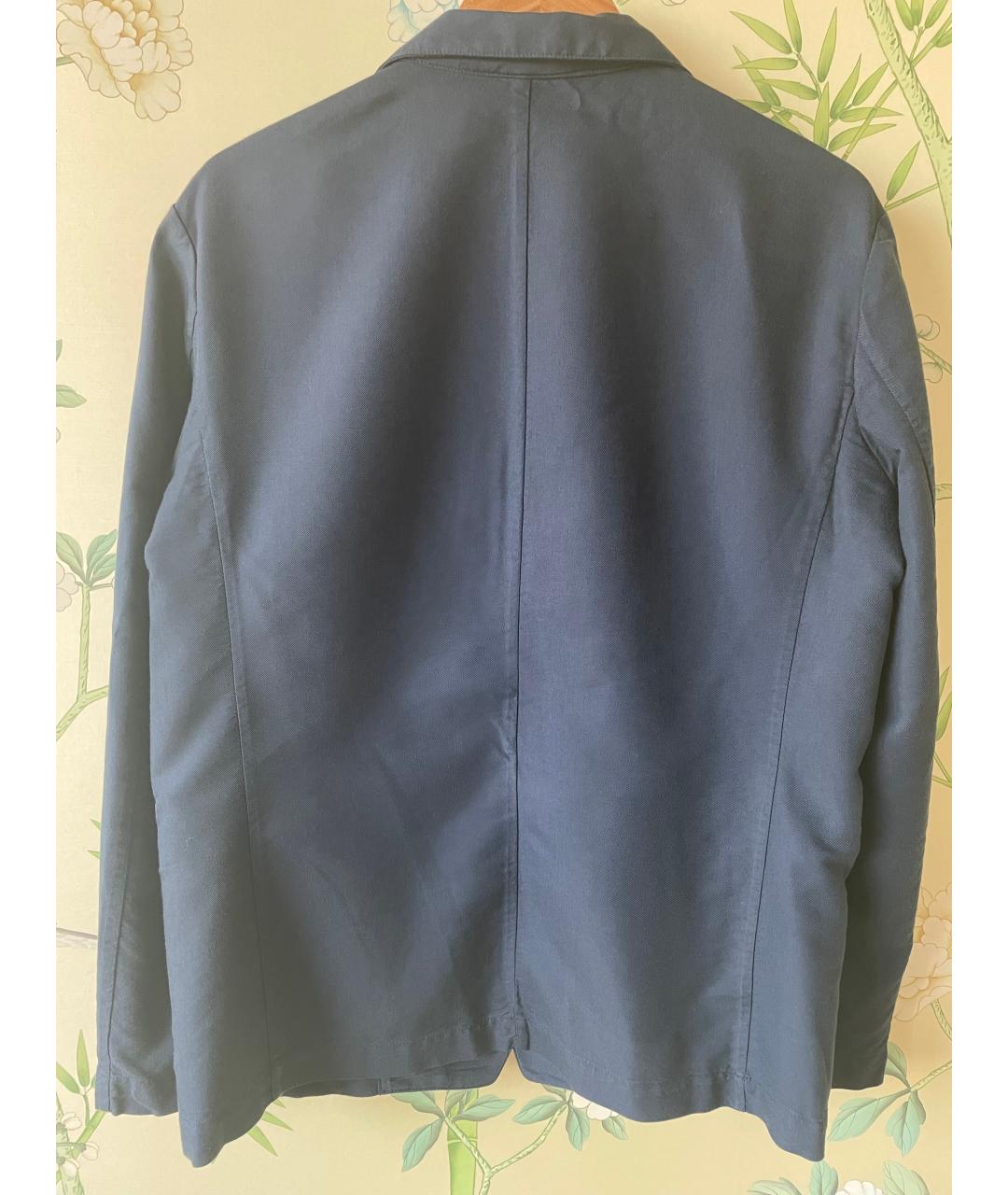 KENZO Синий вискозный пиджак, фото 2