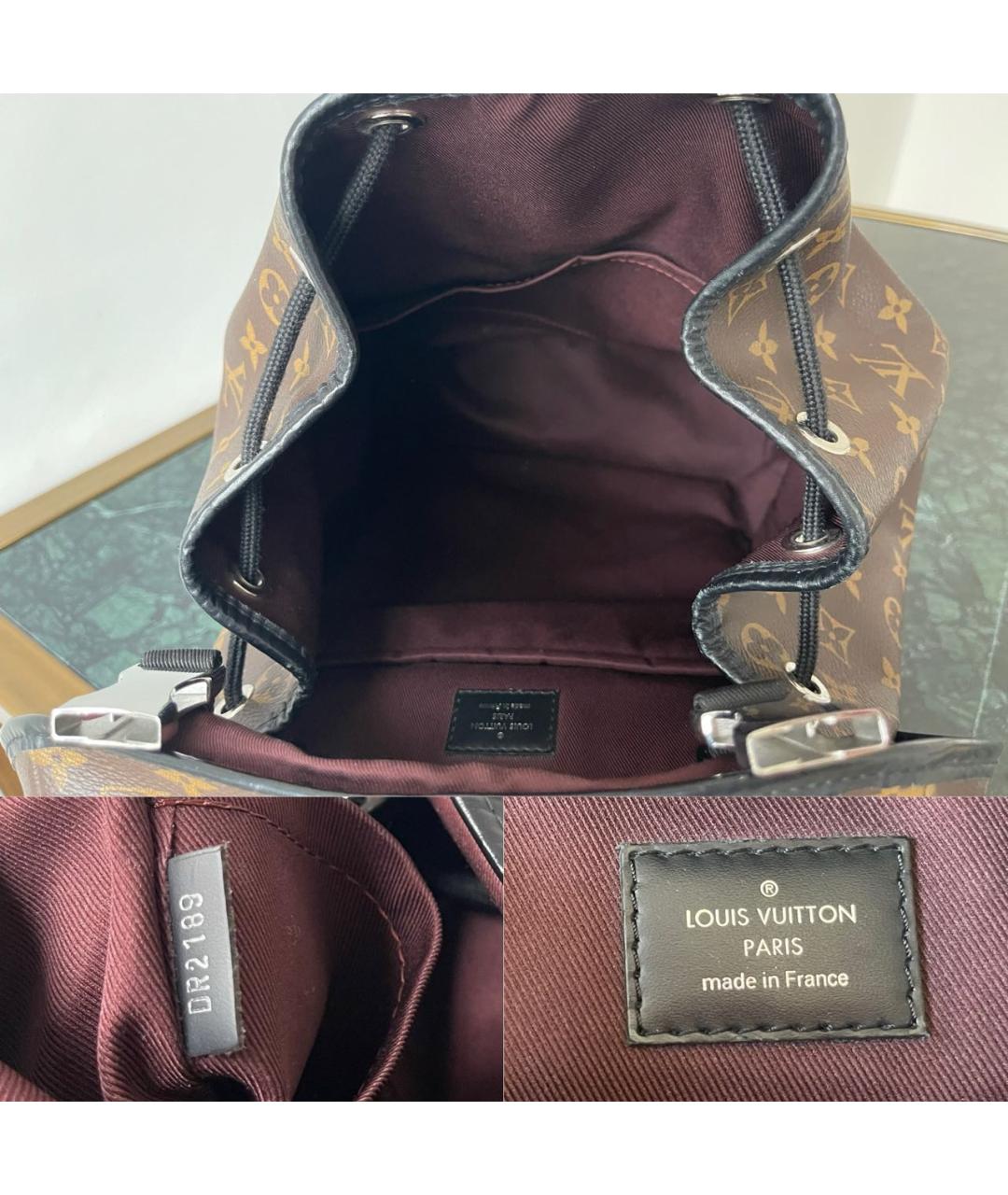 LOUIS VUITTON Коричневый рюкзак, фото 4