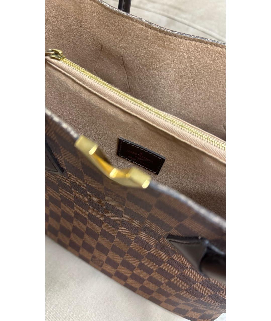 LOUIS VUITTON Коричневая сумка тоут, фото 4