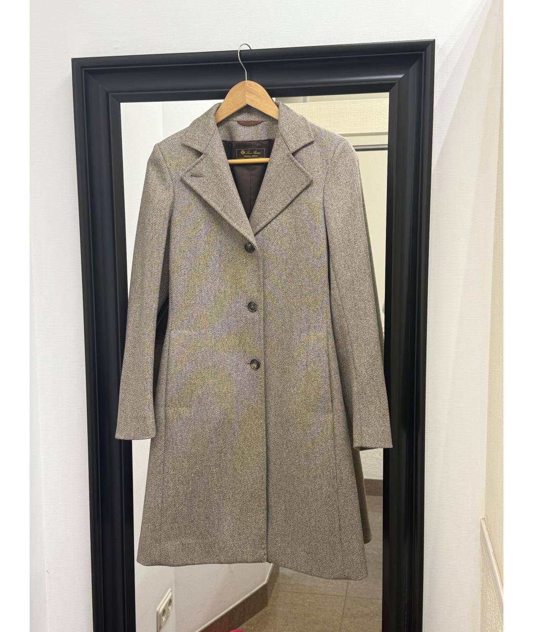 LORO PIANA Шерстяное пальто, фото 6
