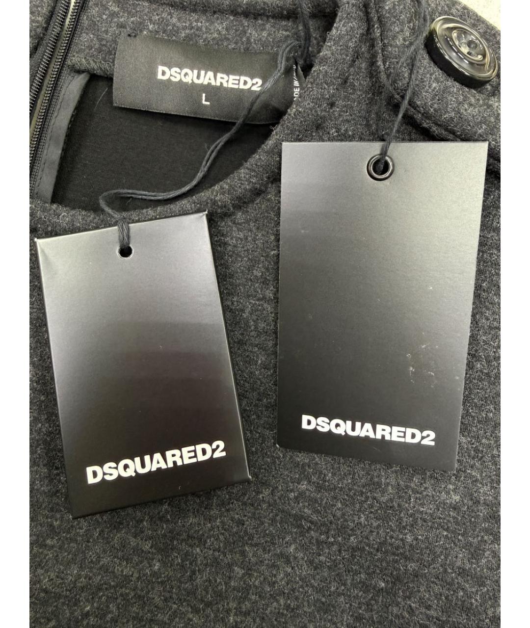 DSQUARED2 Черное повседневное платье, фото 3