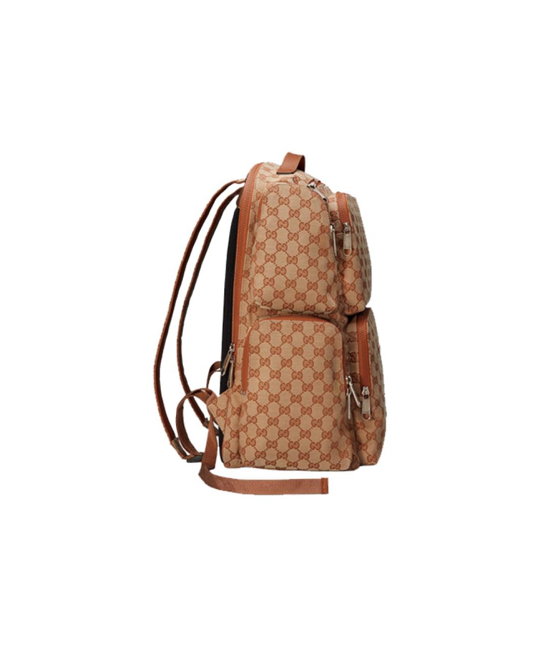 GUCCI Коричневый рюкзак, фото 4