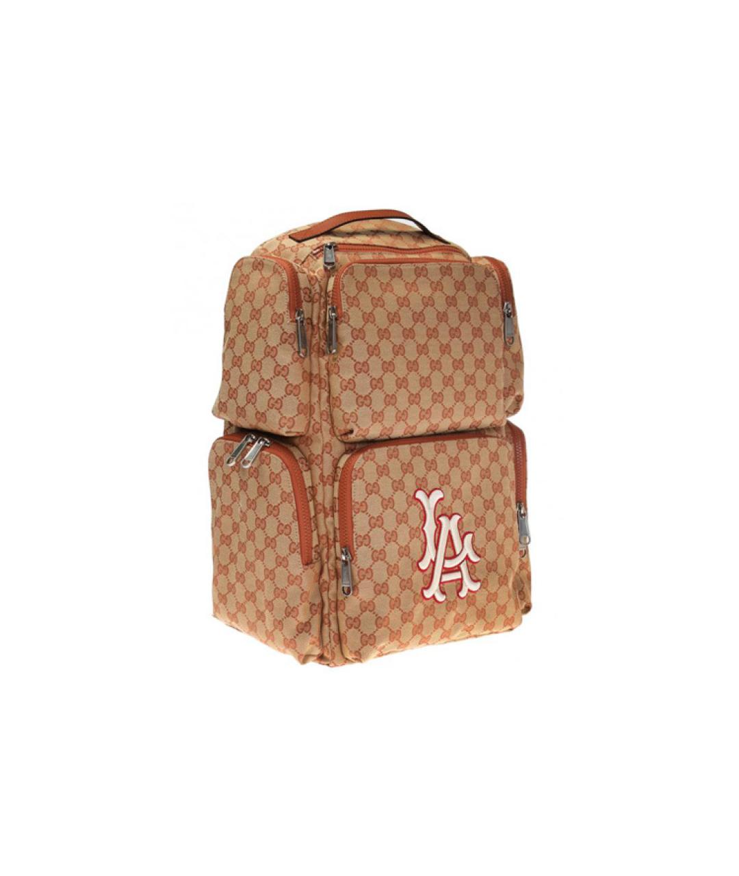 GUCCI Коричневый рюкзак, фото 3