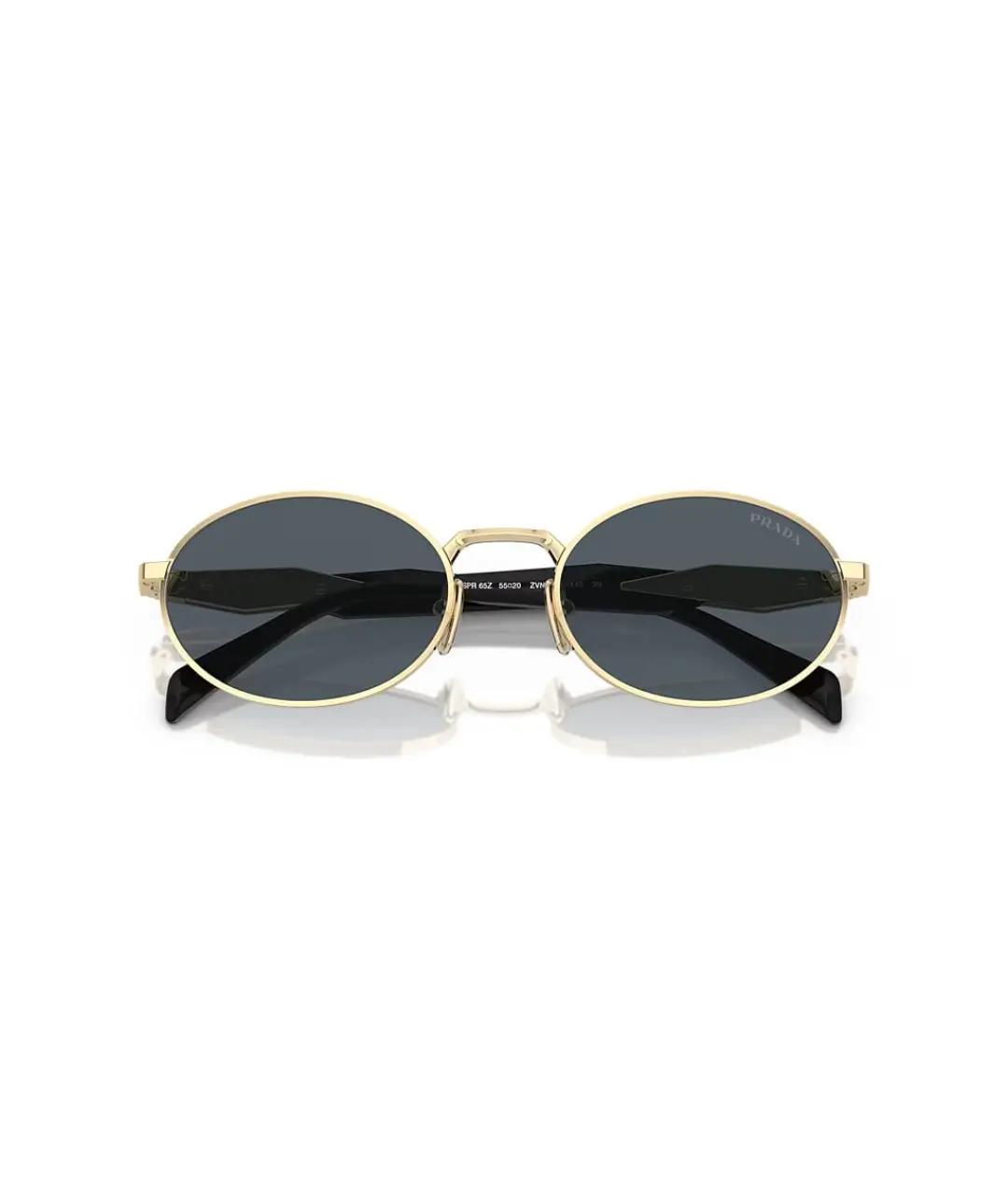 PRADA Хаки солнцезащитные очки, фото 2