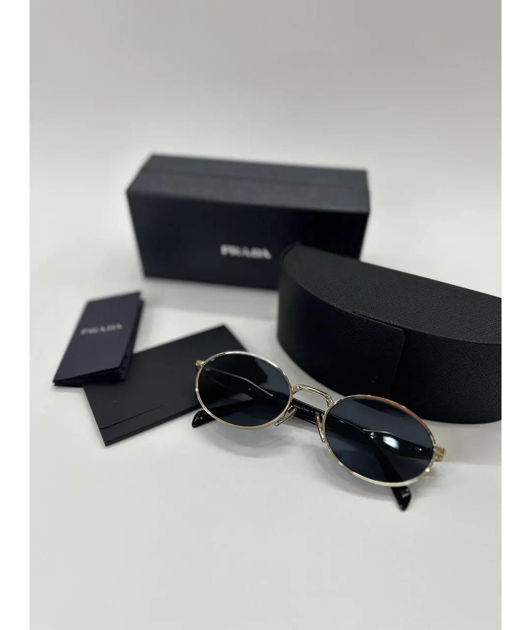 PRADA Хаки солнцезащитные очки, фото 5