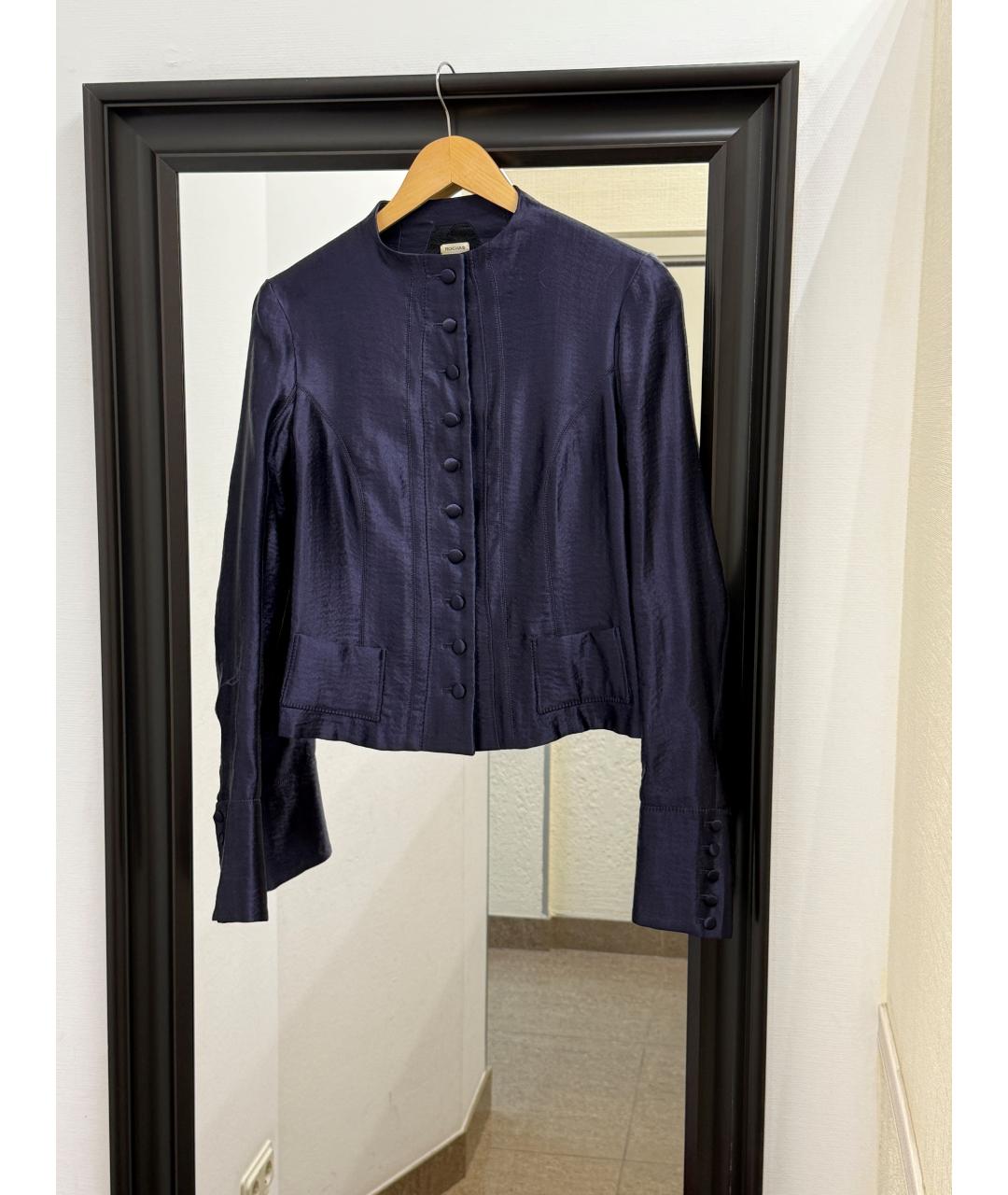 ROCHAS Синий жакет/пиджак, фото 7