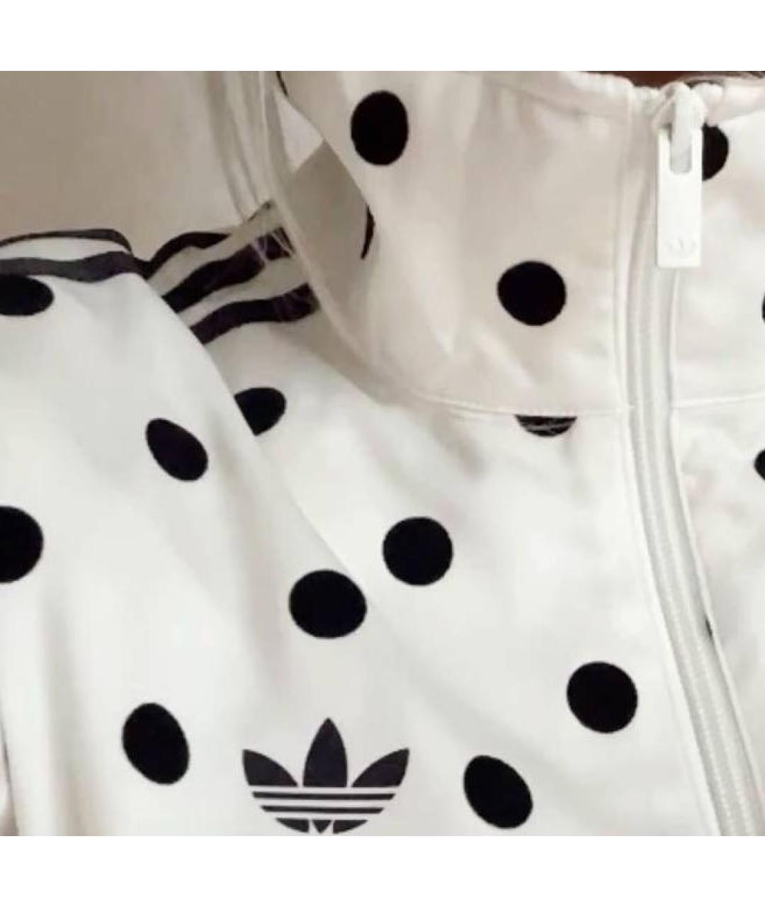 ADIDAS Белая спортивная куртка, фото 2
