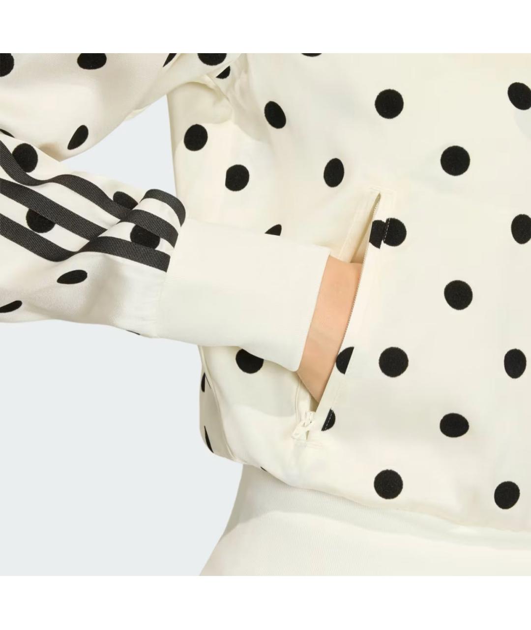 ADIDAS Белая спортивная куртка, фото 4