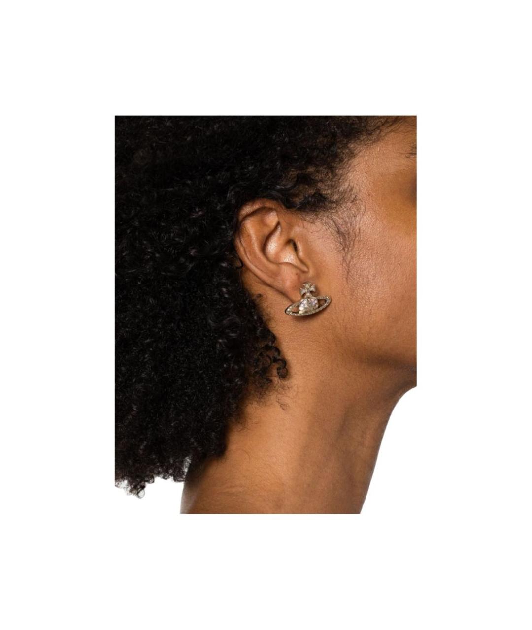 VIVIENNE WESTWOOD Золотые серьги, фото 3