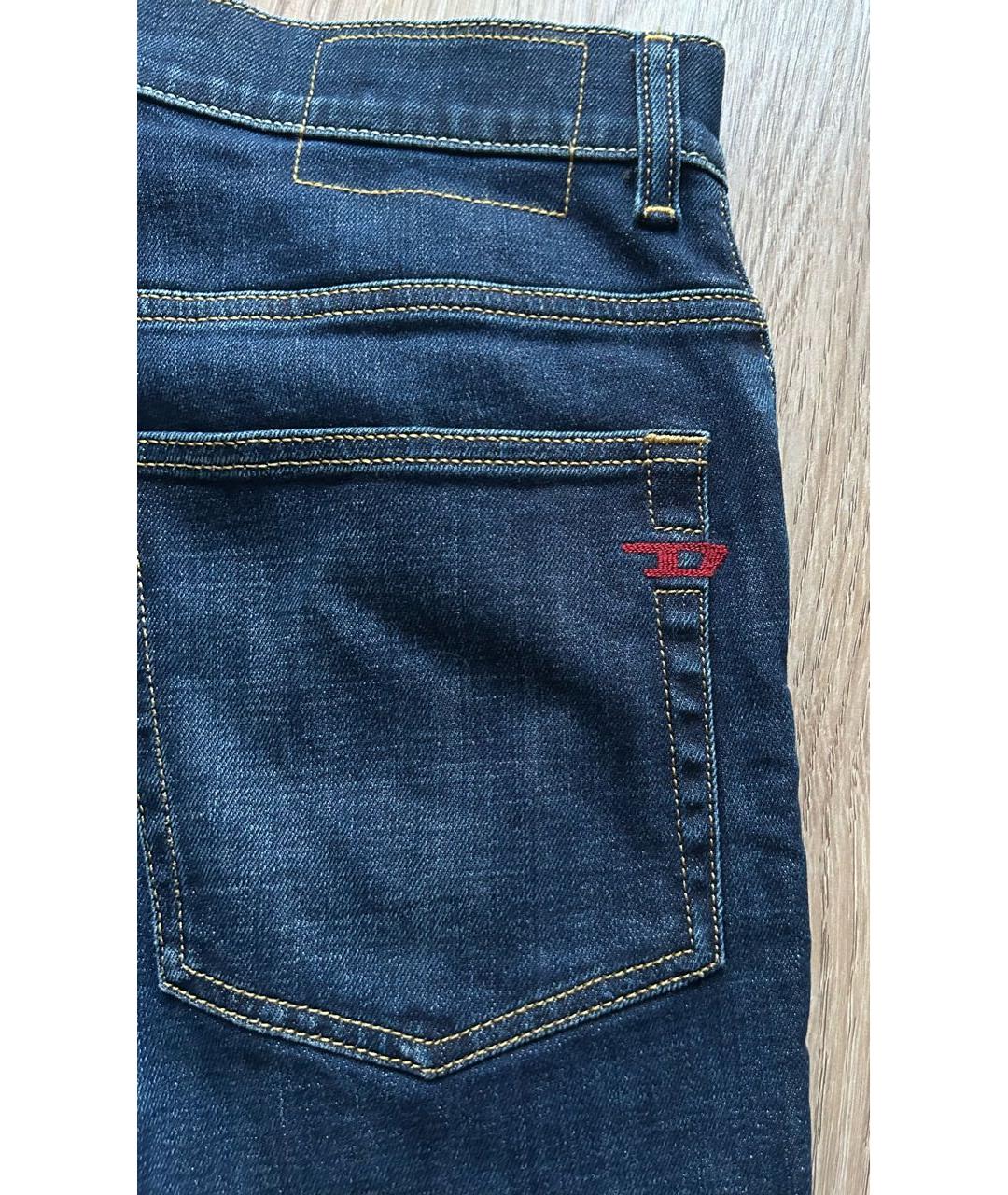 DIESEL Синие прямые джинсы, фото 7