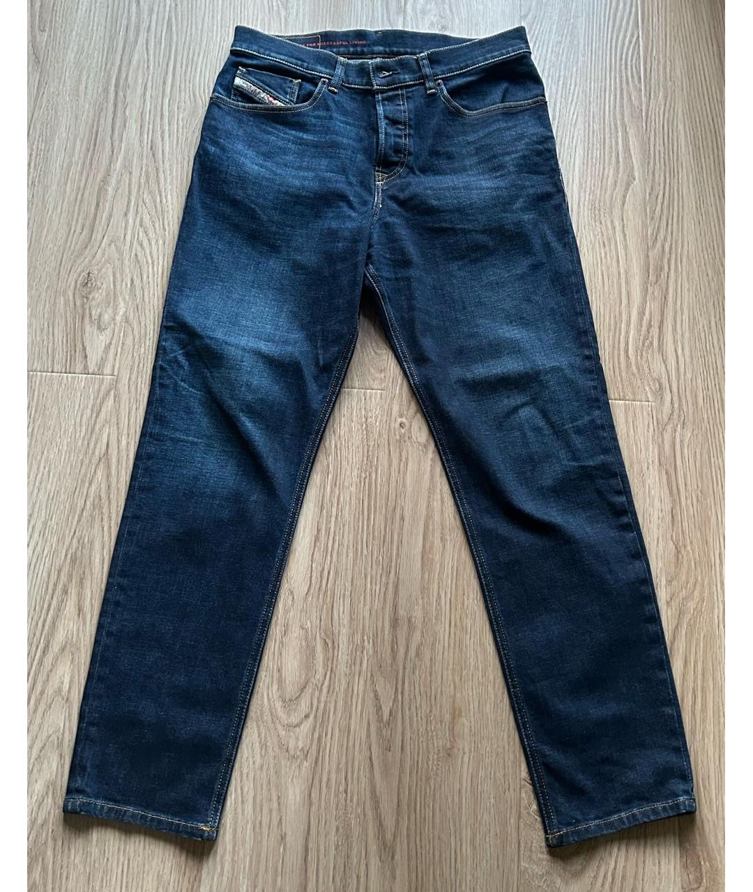 DIESEL Синие прямые джинсы, фото 8