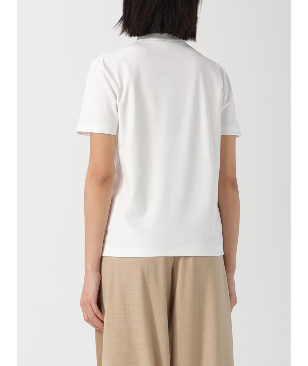 FENDI Белая хлопковая футболка, фото 3