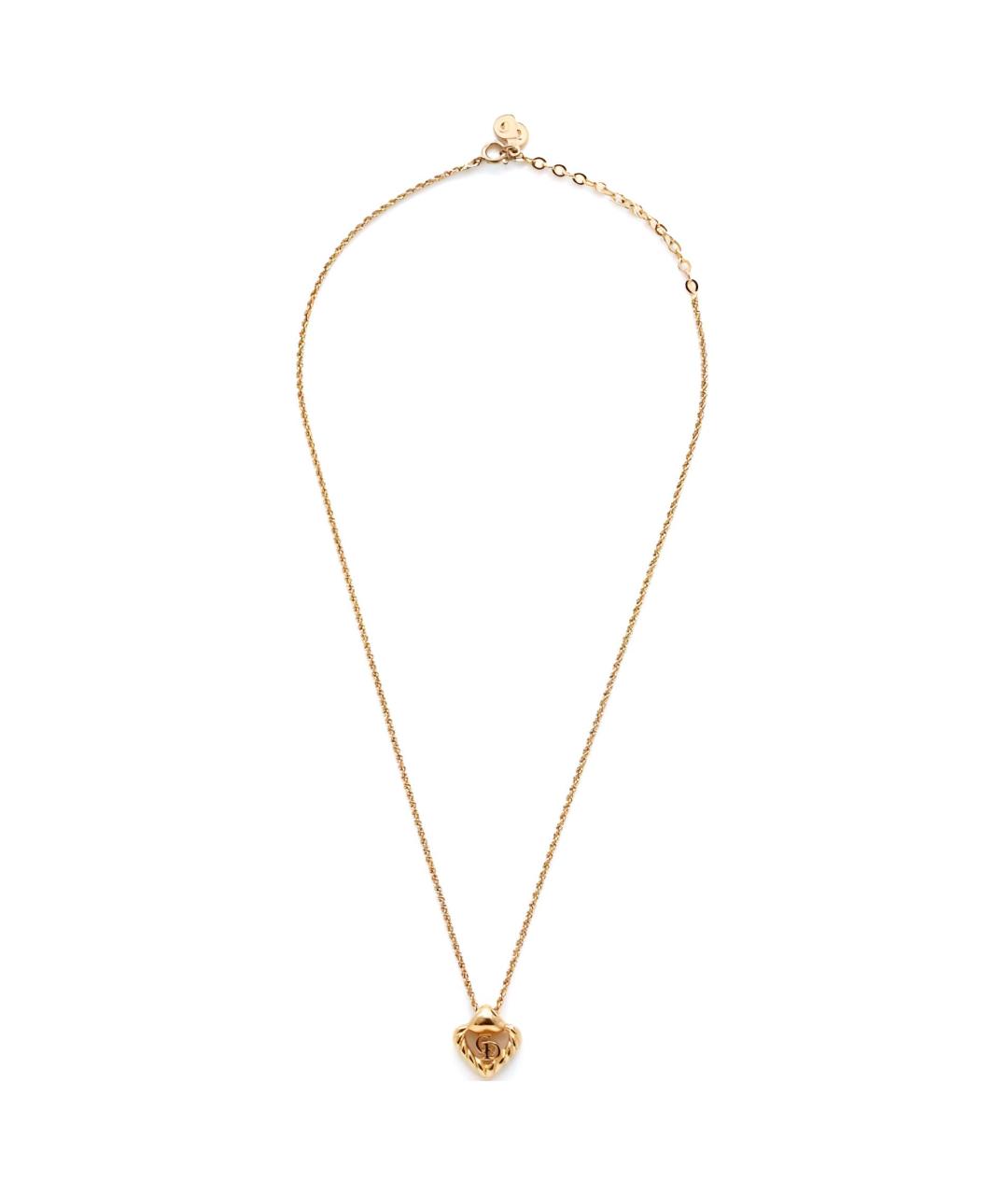 CHRISTIAN DIOR Золотая подвеска, фото 2