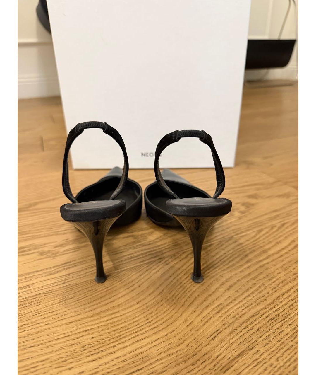 NEOUS Черные кожаные туфли, фото 3