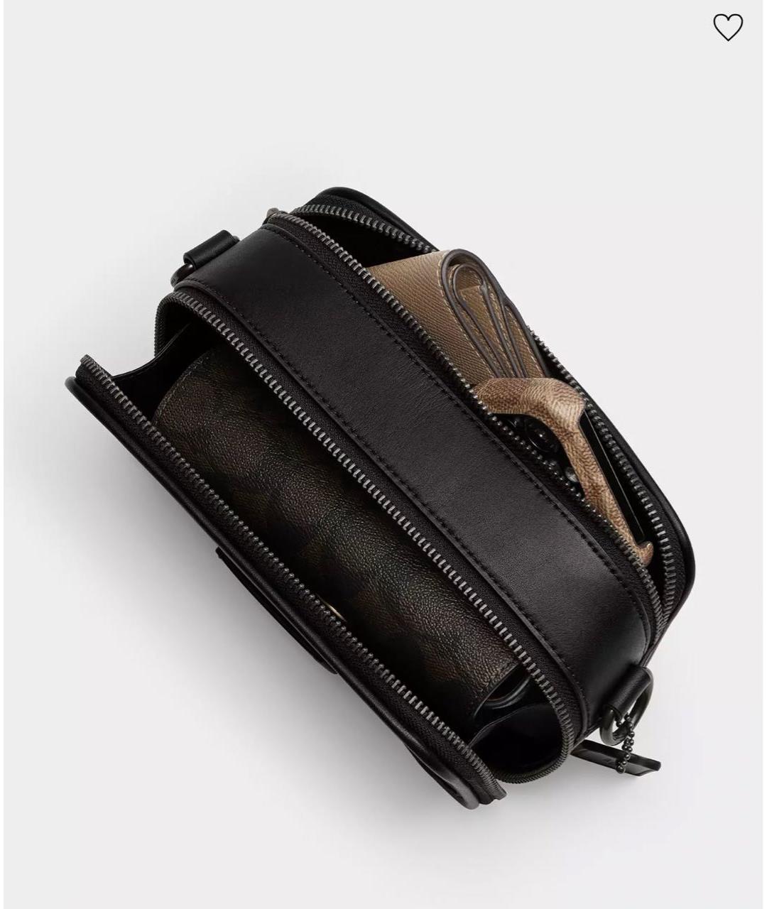 COACH Черная сумка на плечо, фото 2