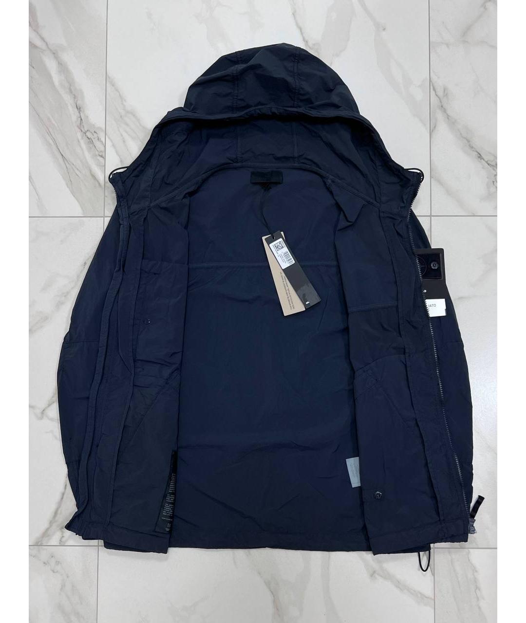 STONE ISLAND Темно-синяя куртка, фото 5