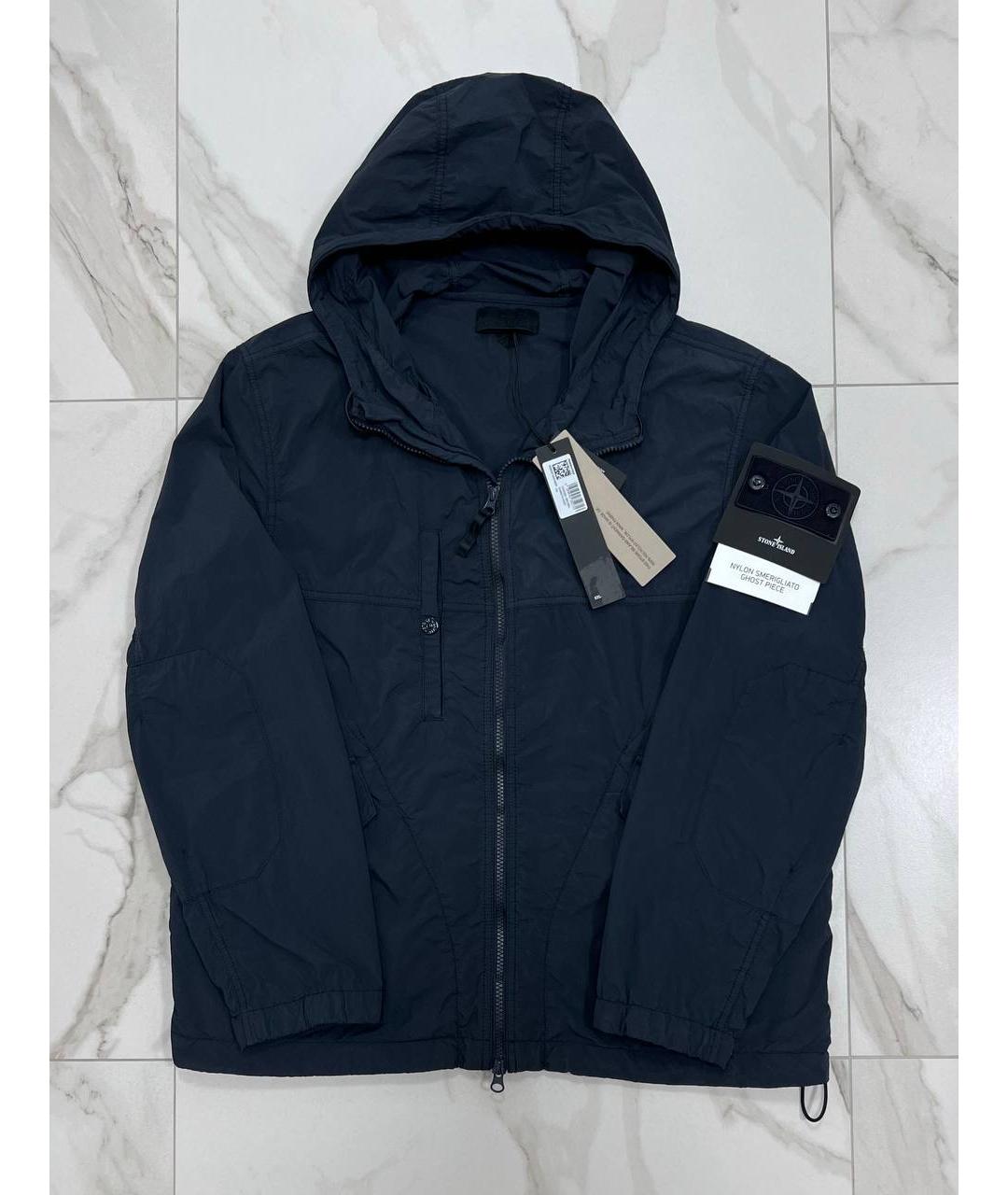 STONE ISLAND Темно-синяя куртка, фото 10