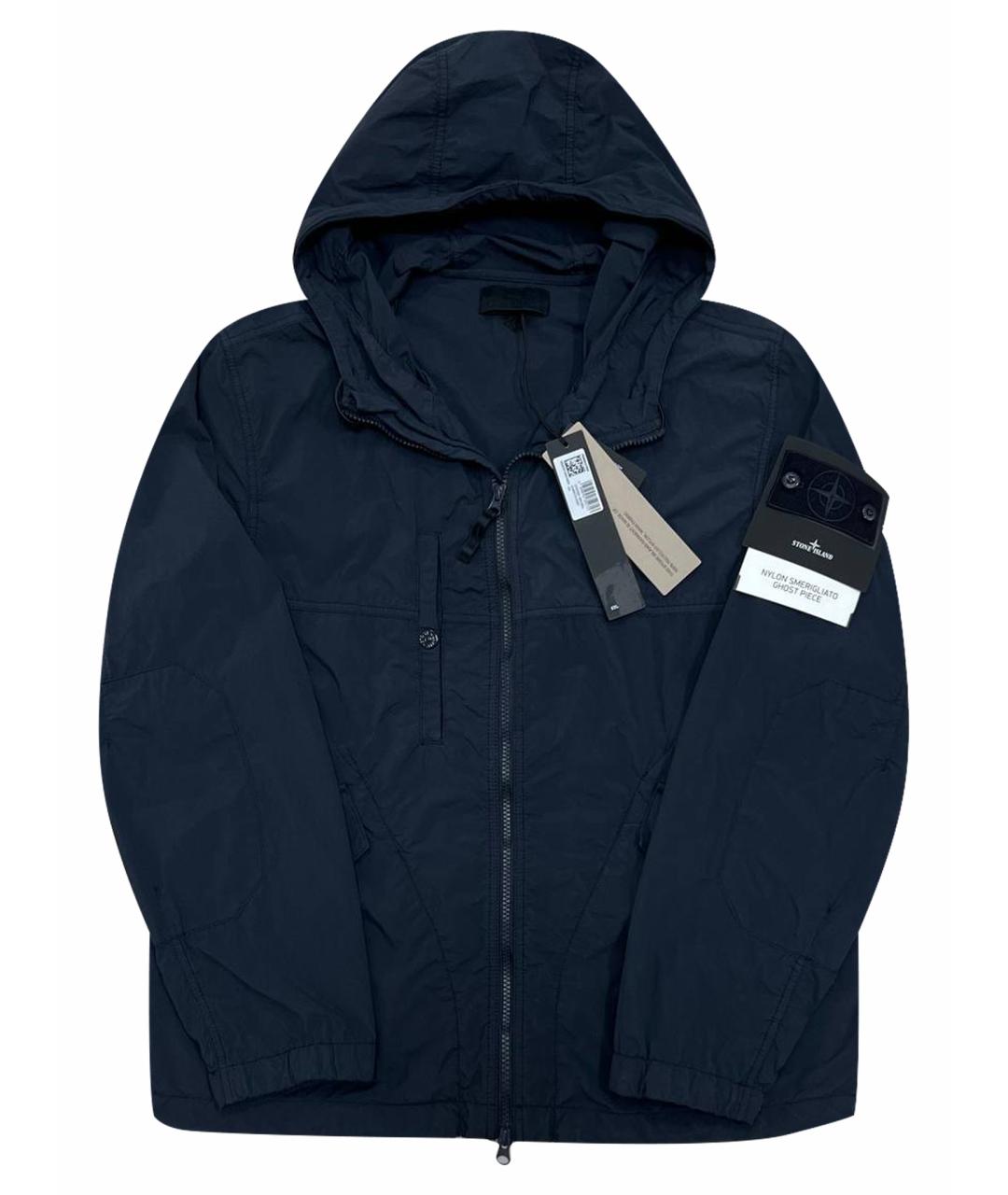 STONE ISLAND Темно-синяя куртка, фото 1