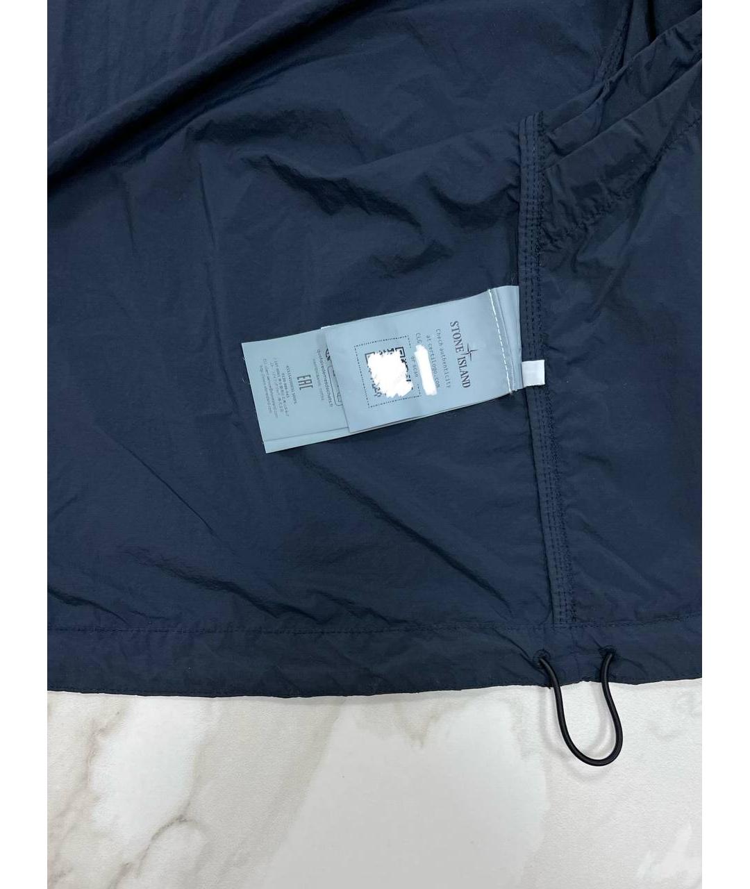 STONE ISLAND Темно-синяя куртка, фото 7