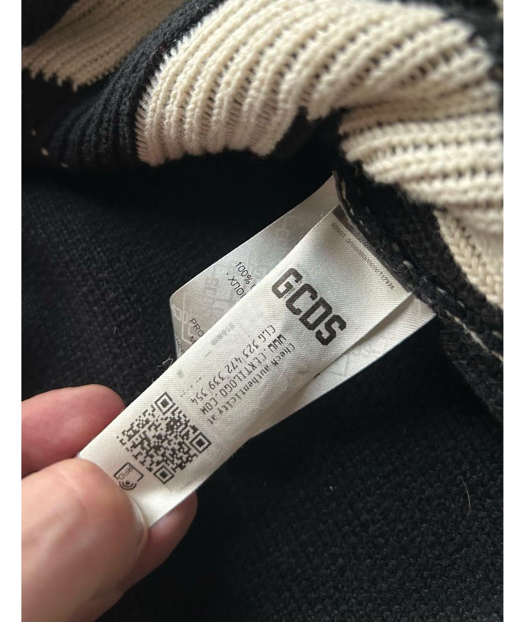 GCDS Черный кардиган, фото 4