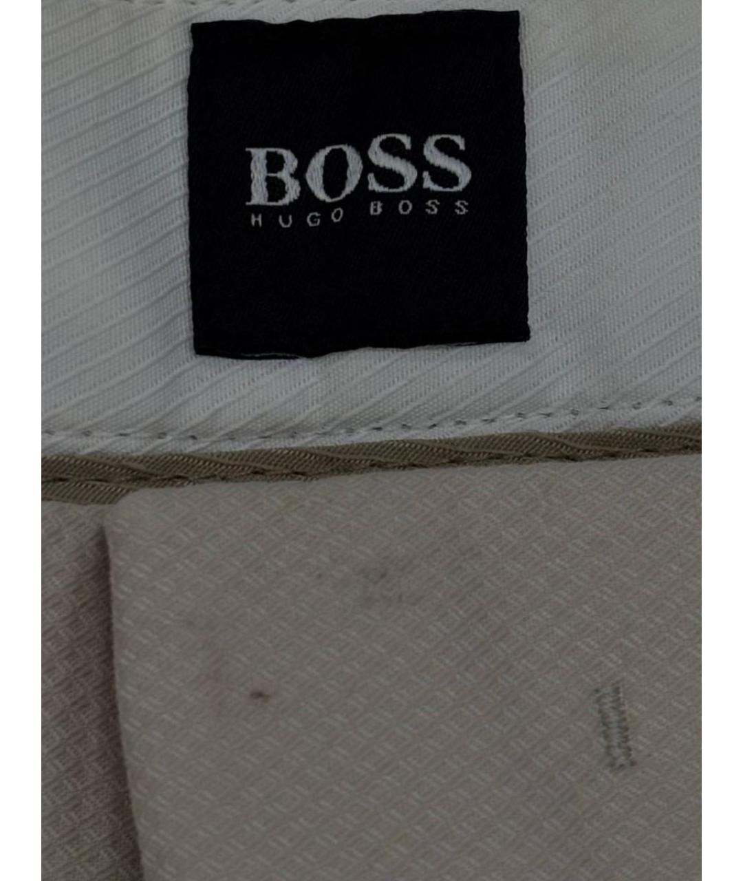 HUGO BOSS Бежевые брюки чинос, фото 5