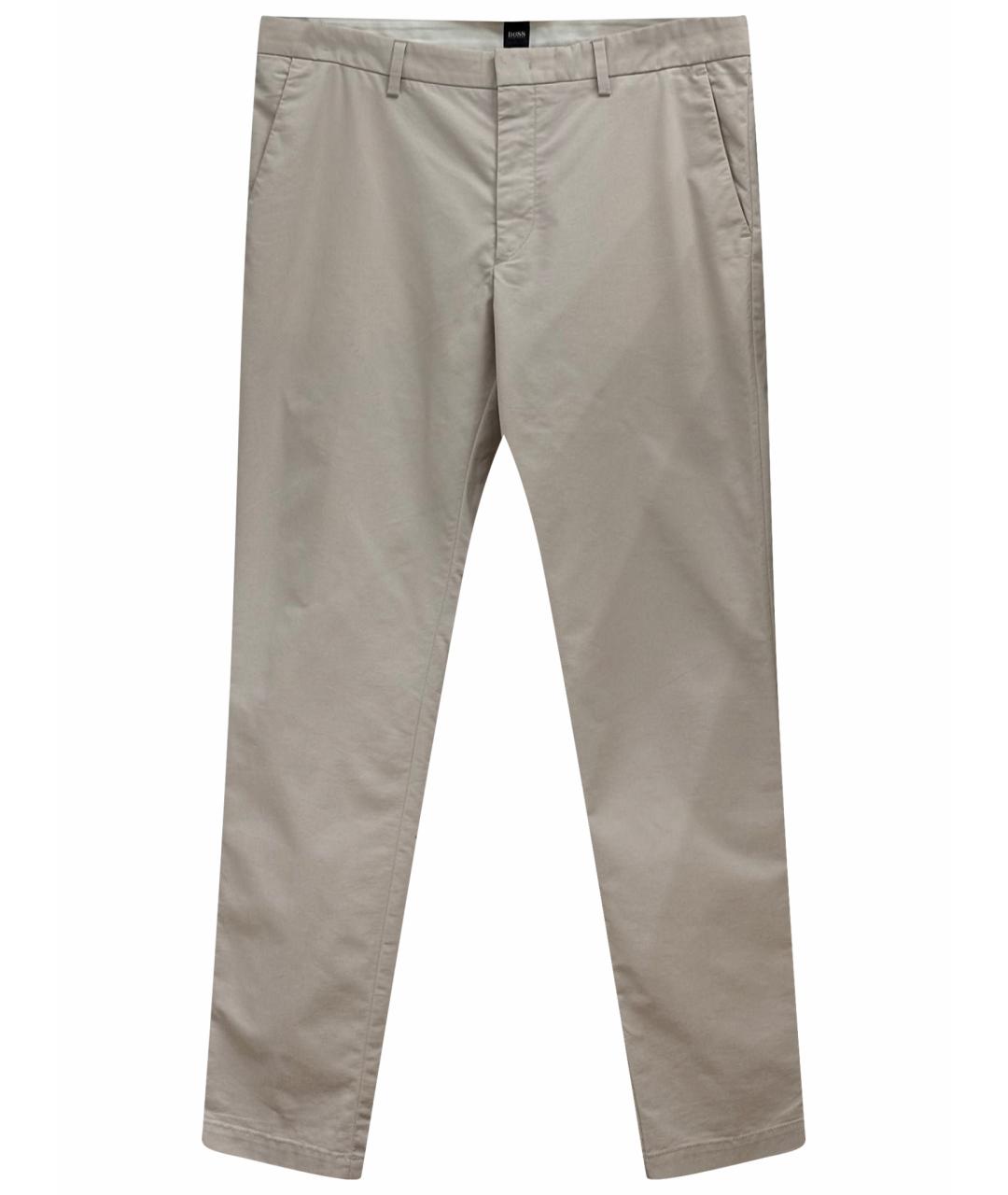 HUGO BOSS Бежевые брюки чинос, фото 1