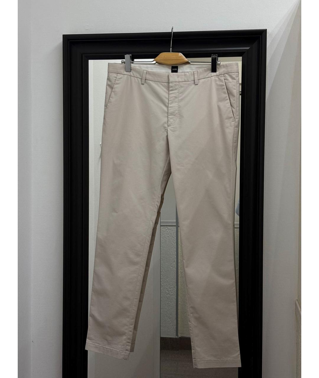 HUGO BOSS Бежевые брюки чинос, фото 10