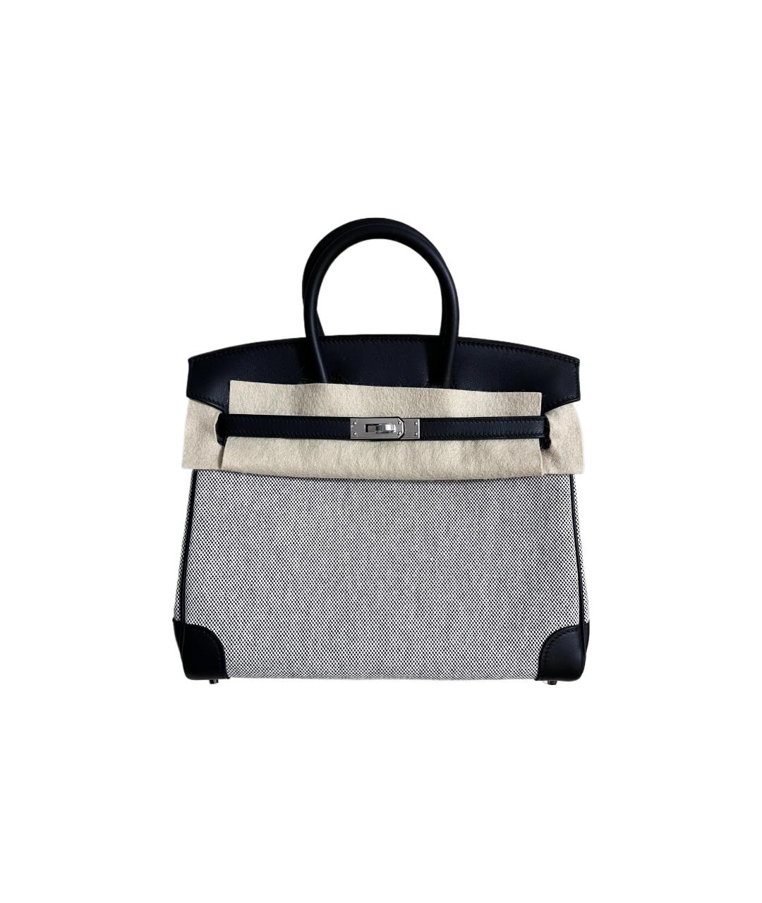 HERMES Черная сумка с короткими ручками, фото 5