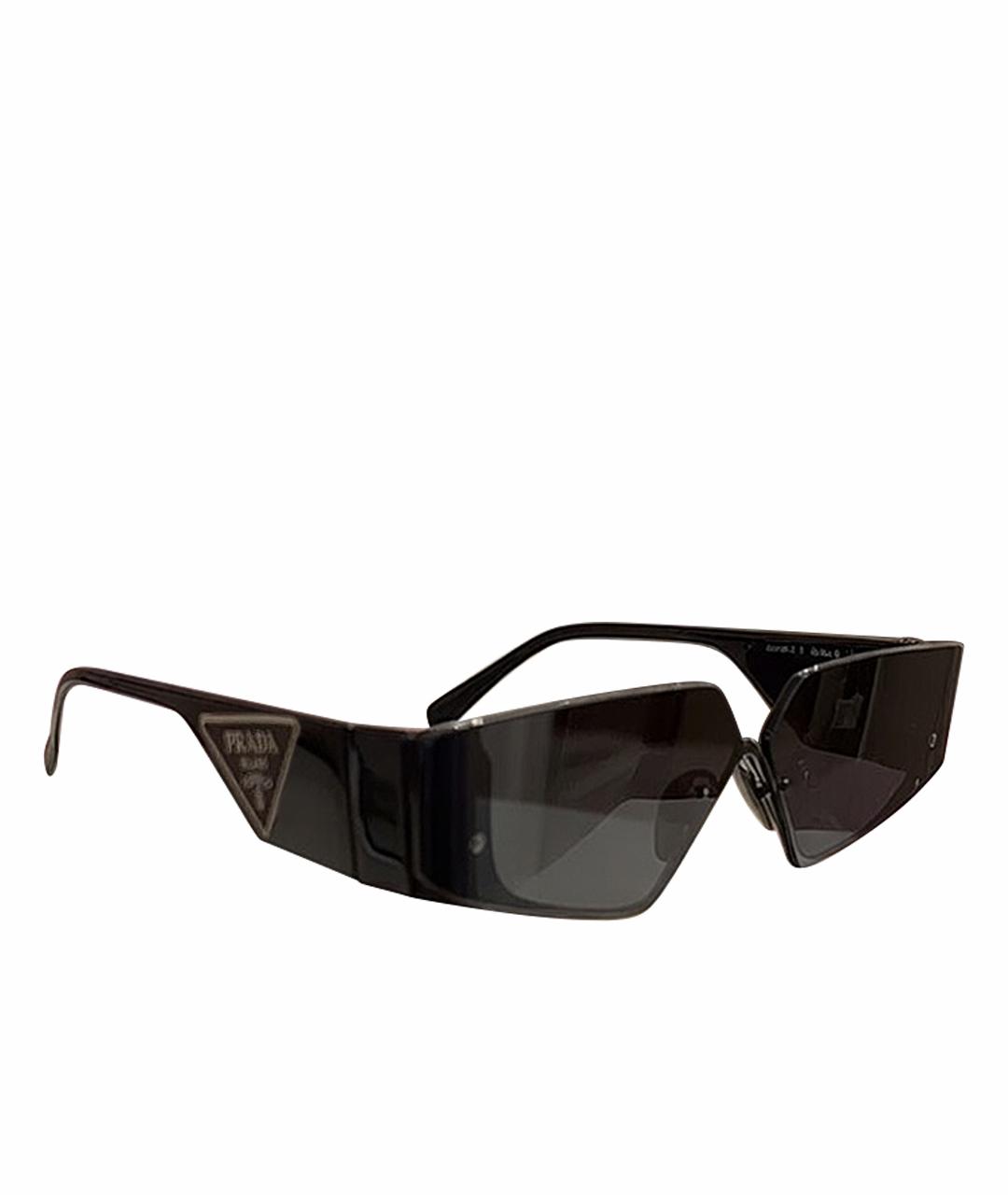 PRADA Черные солнцезащитные очки, фото 1