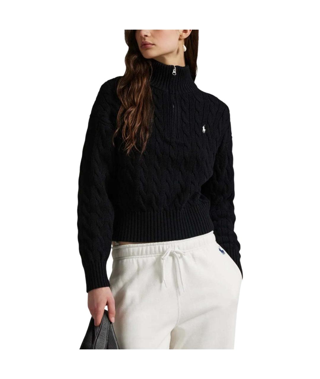 POLO RALPH LAUREN Черный джемпер / свитер, фото 3