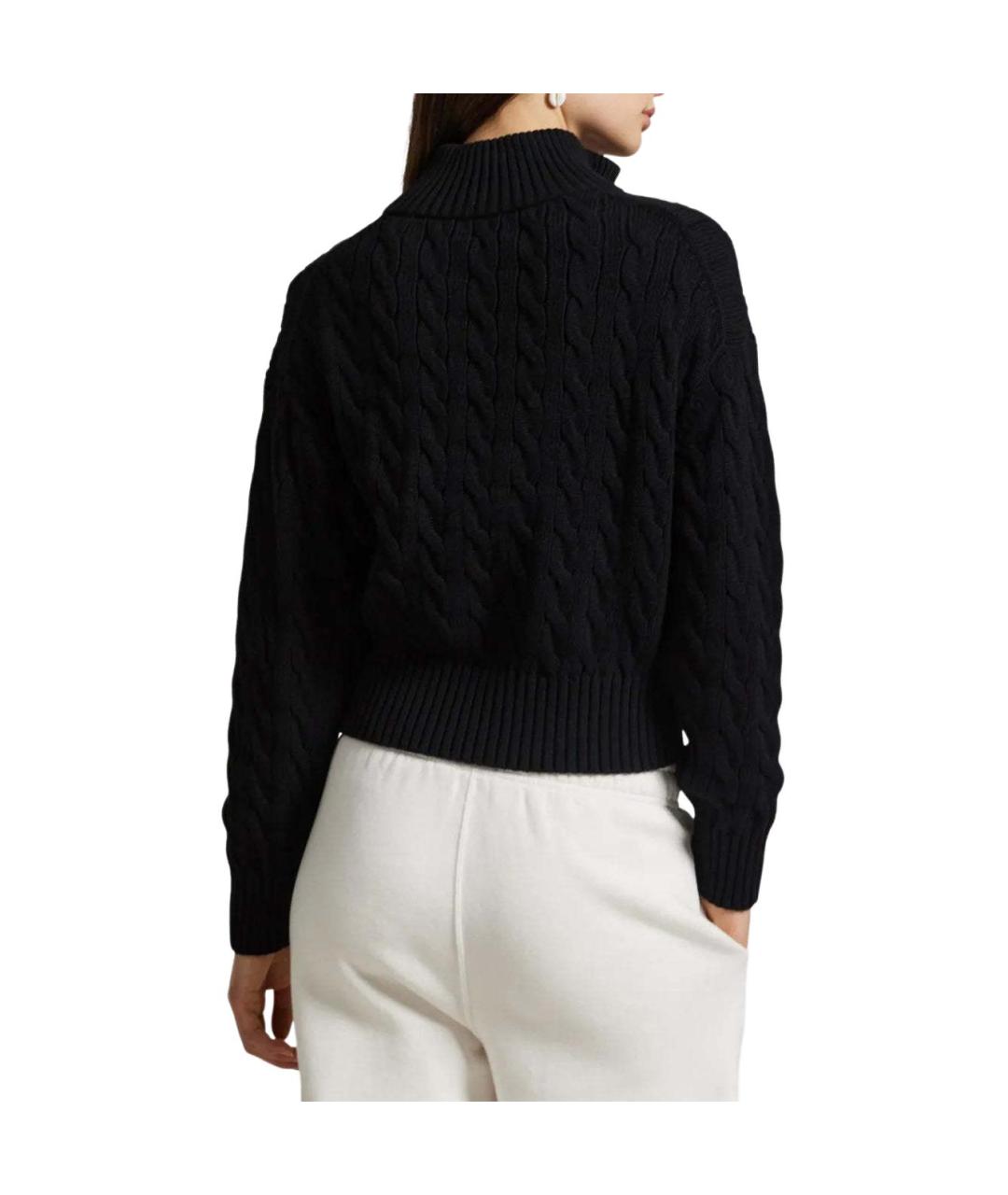 POLO RALPH LAUREN Черный джемпер / свитер, фото 4