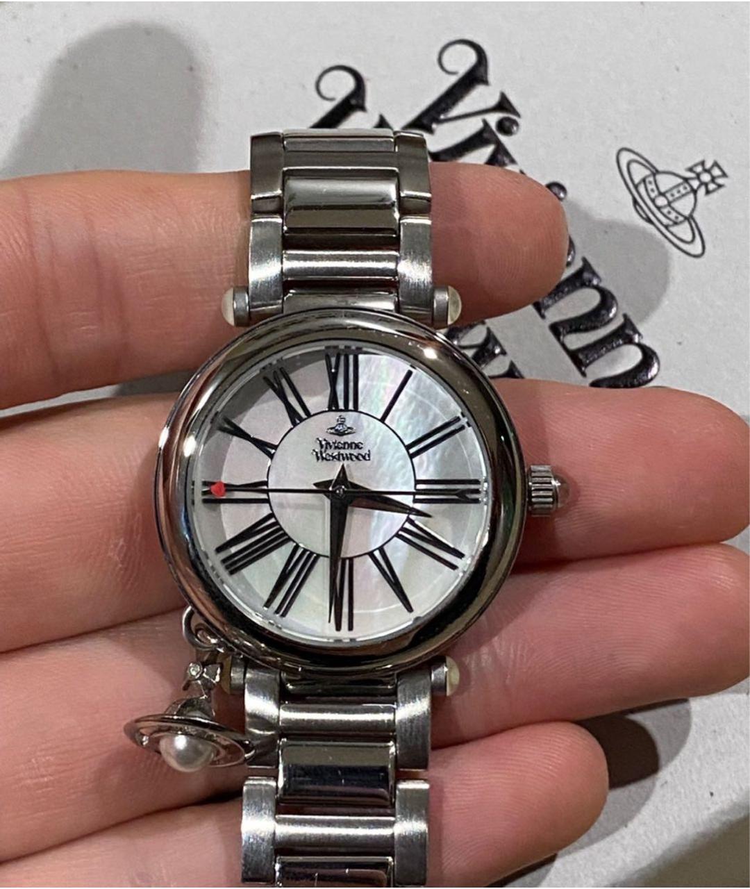 VIVIENNE WESTWOOD Серебряные часы, фото 4