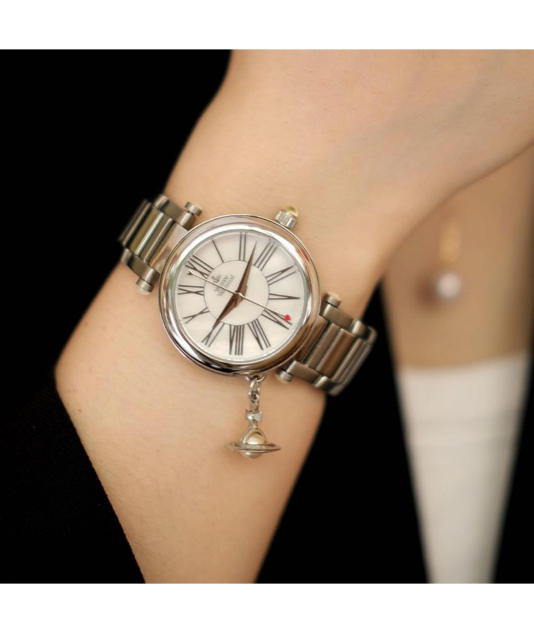 VIVIENNE WESTWOOD Серебряные часы, фото 3