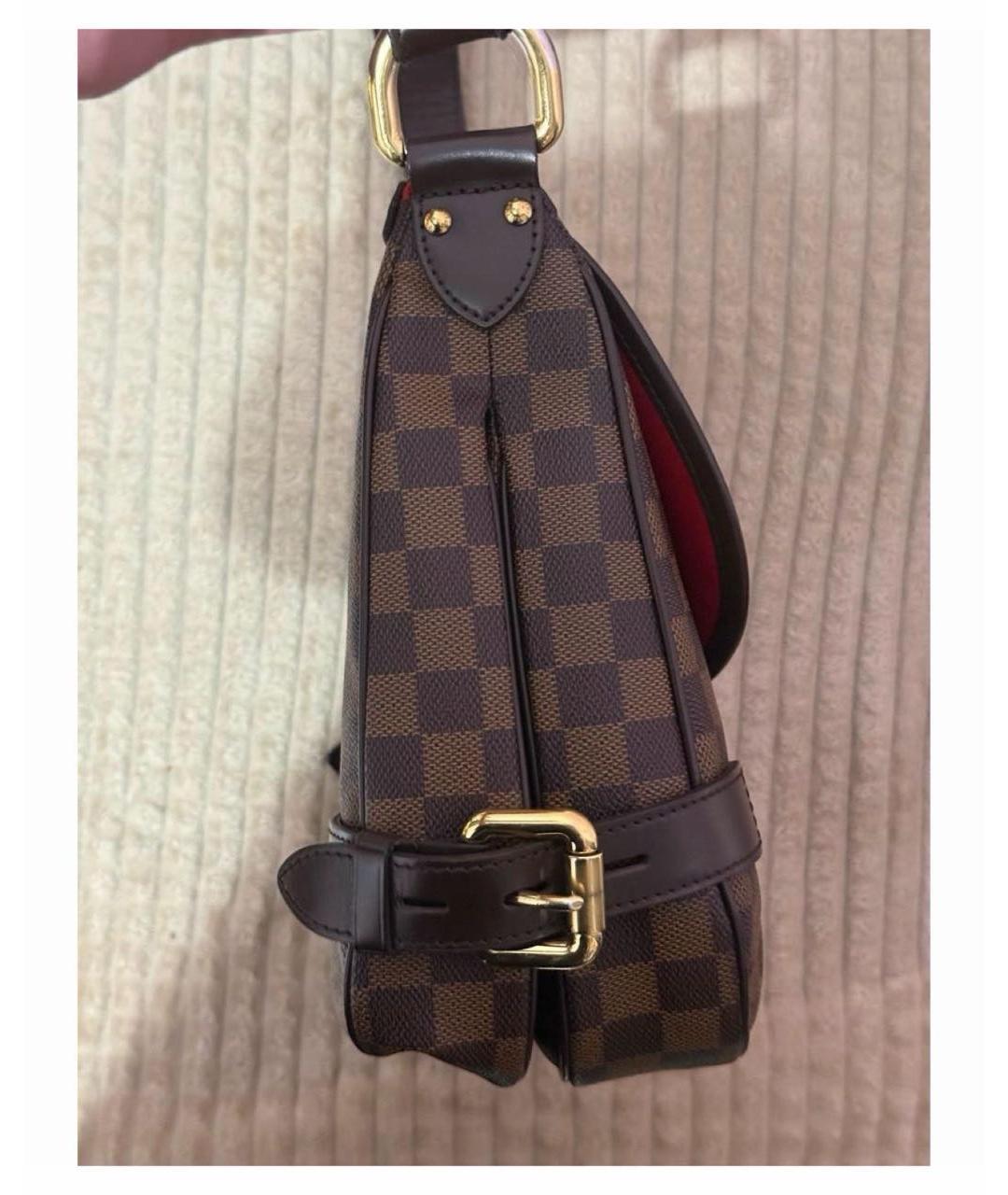 LOUIS VUITTON Коричневая сумка через плечо, фото 6