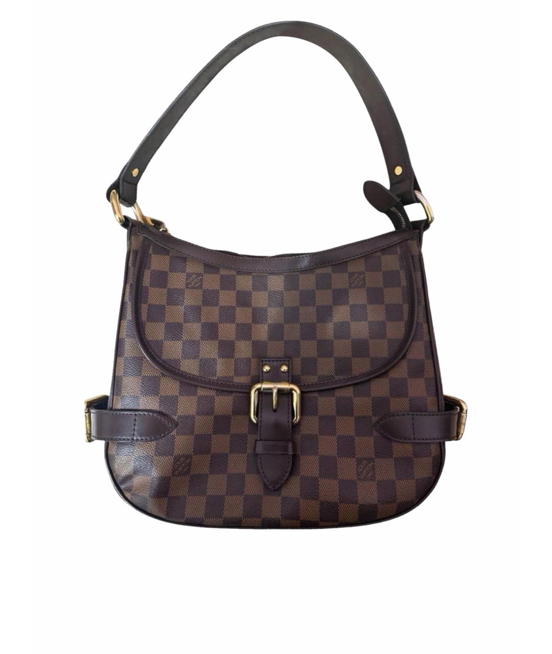 LOUIS VUITTON Коричневая сумка через плечо, фото 1