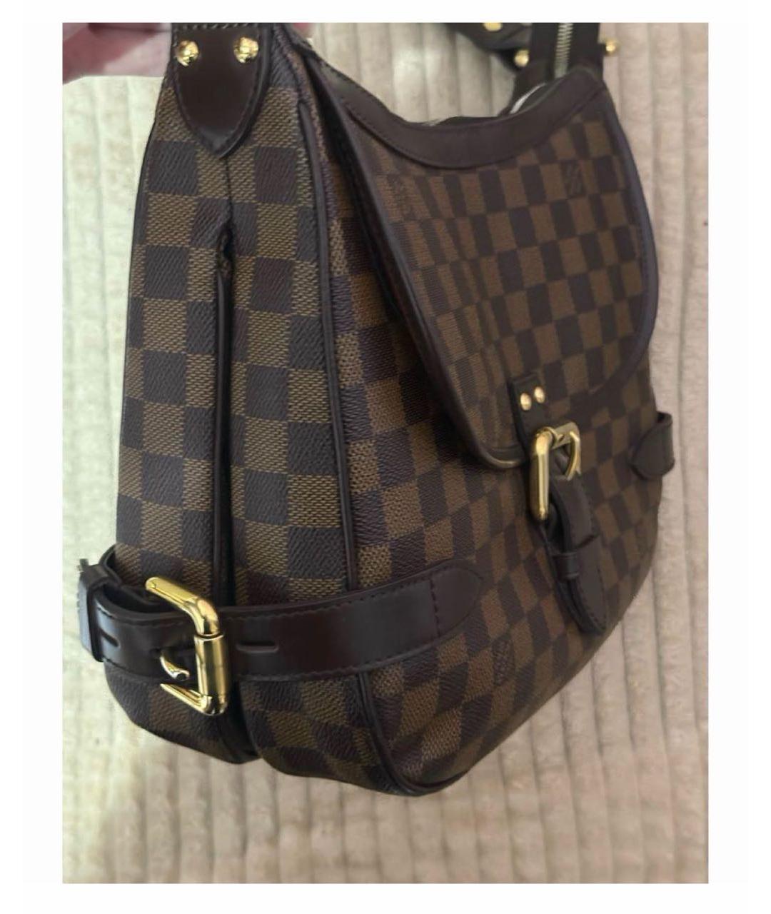 LOUIS VUITTON Коричневая сумка через плечо, фото 3