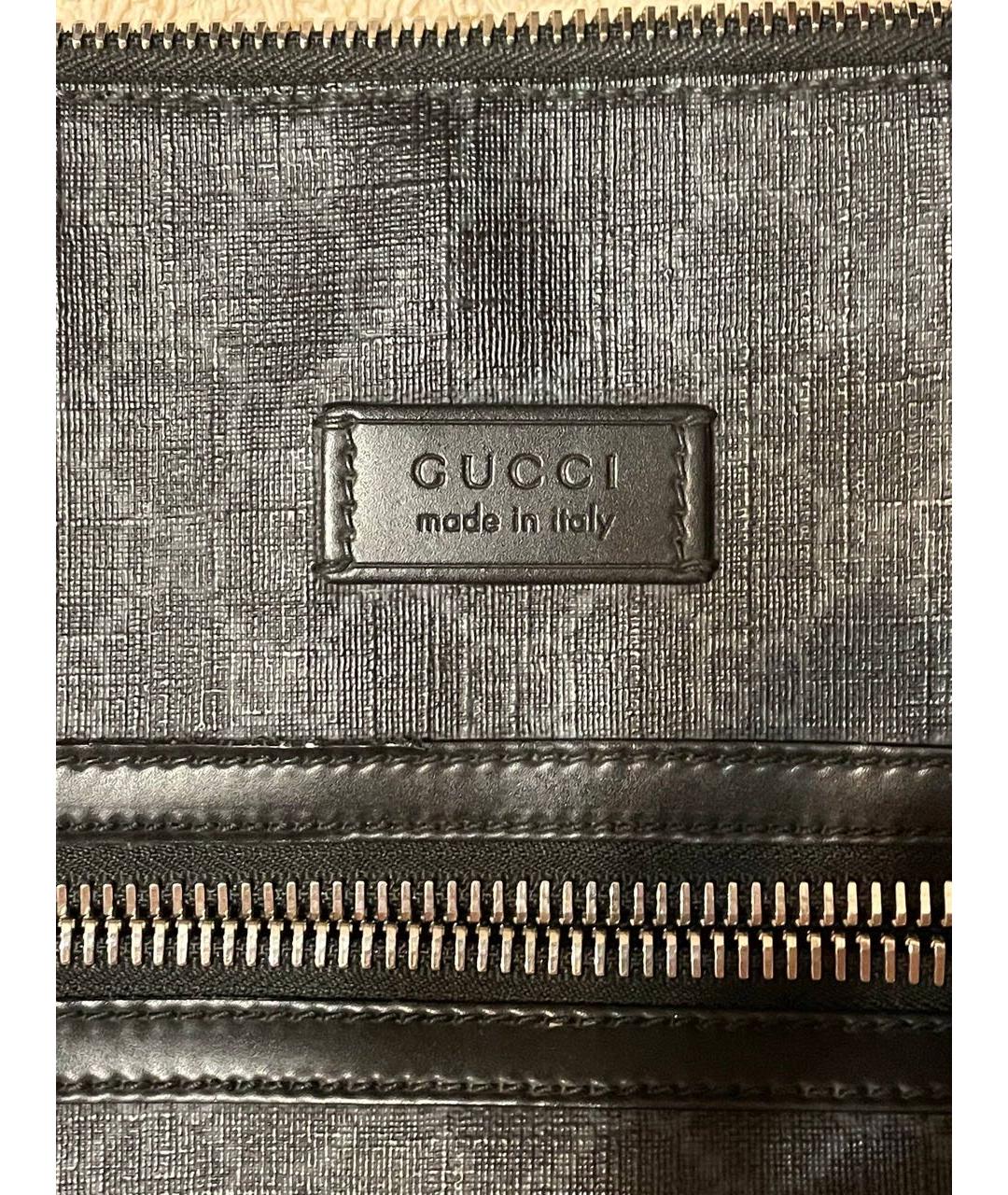 GUCCI Антрацитовая сумка на плечо, фото 8