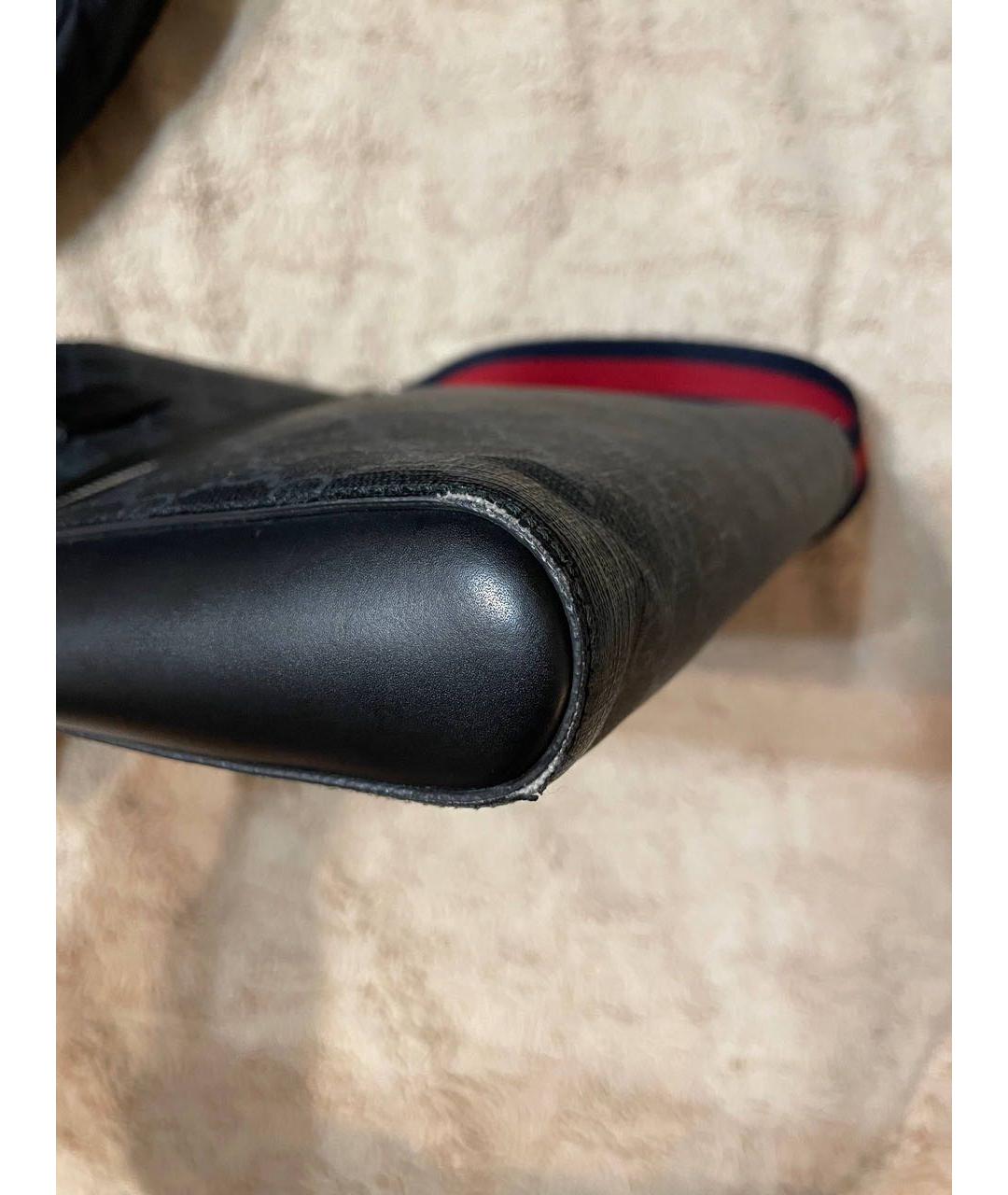 GUCCI Антрацитовая сумка на плечо, фото 6