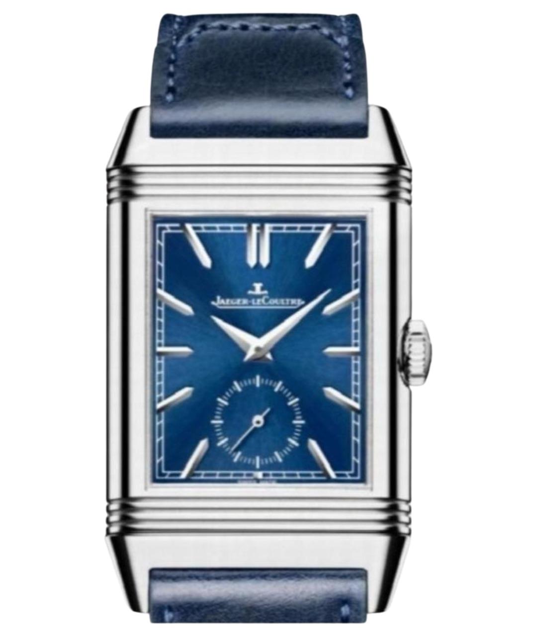 Jaeger LeCoultre Синие стальные часы, фото 1