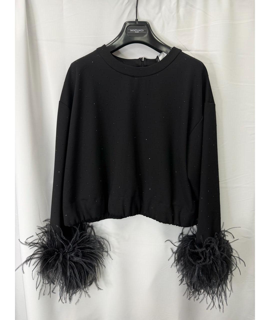 SIMONETTA RAVIZZA Черный костюм с брюками, фото 3