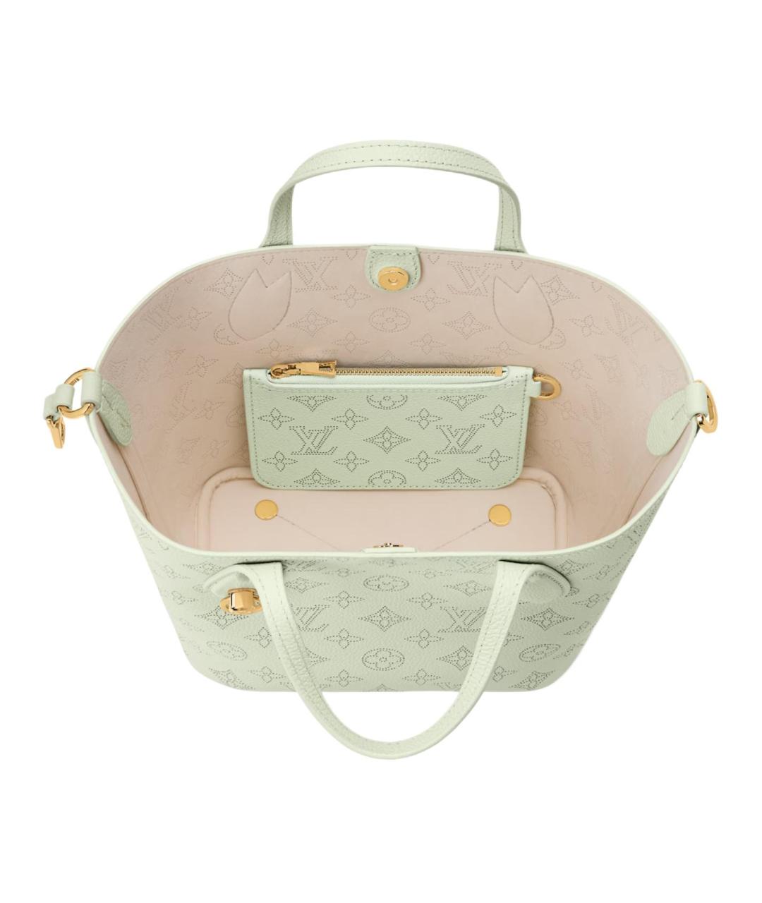 LOUIS VUITTON Салатовая сумка через плечо, фото 4