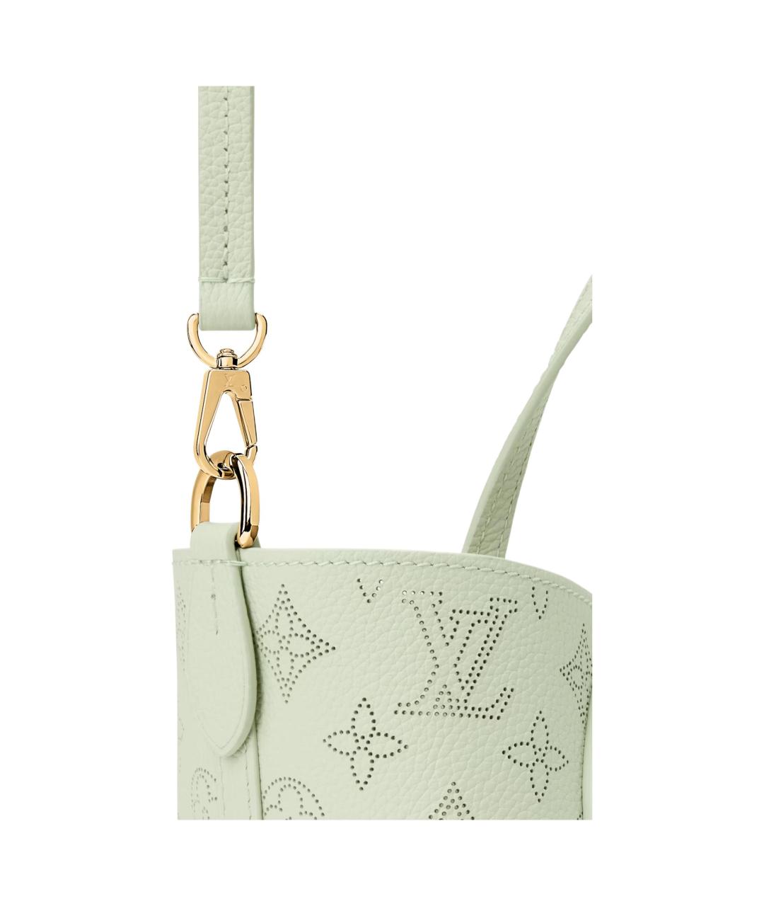 LOUIS VUITTON Салатовая сумка через плечо, фото 5