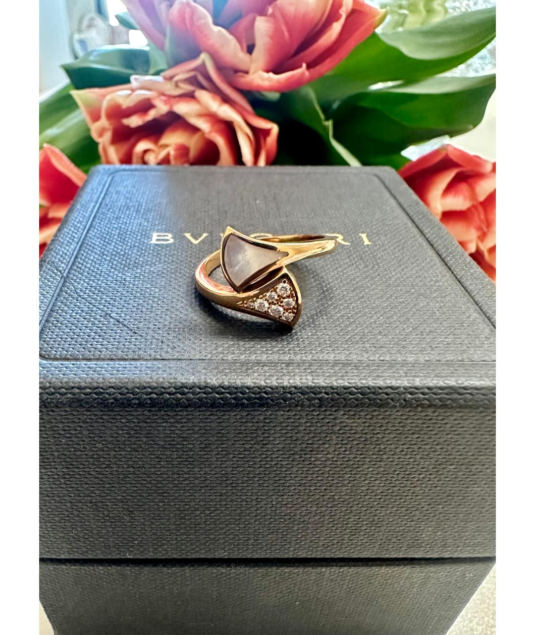 BVLGARI Золотое кольцо из розового золота, фото 6