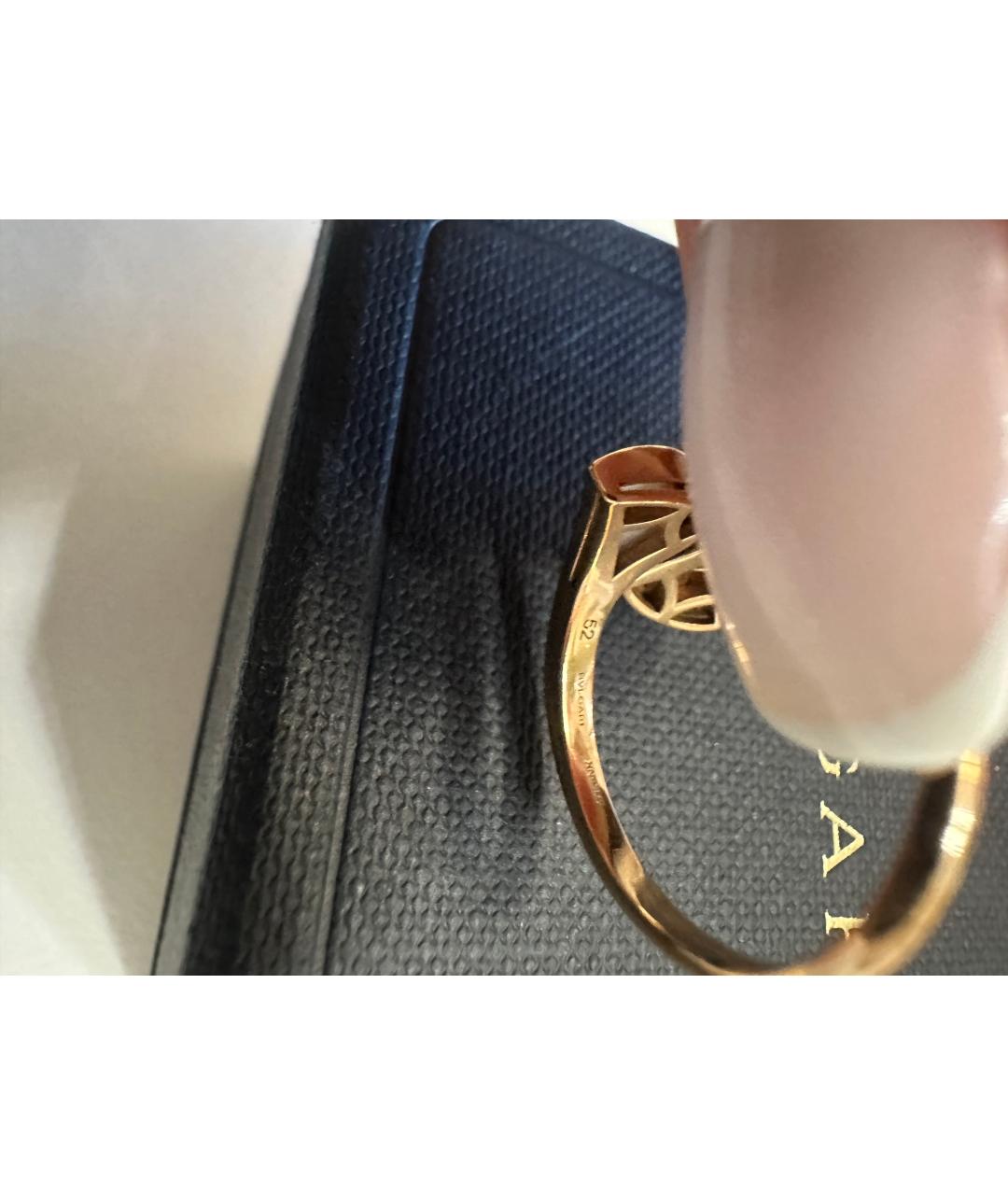 BVLGARI Золотое кольцо из розового золота, фото 5