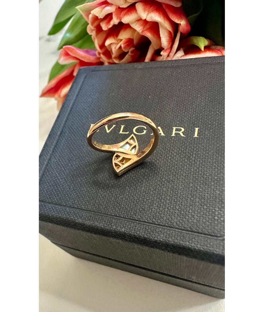 BVLGARI Золотое кольцо из розового золота, фото 3